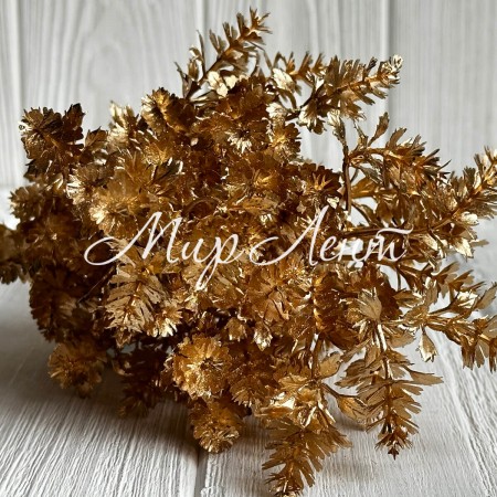 Ветка (С30404), 34 см, золото, шт.