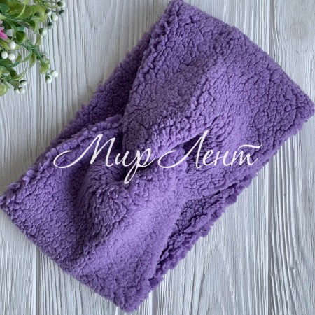 Повязка барашек, 12х23 см, фиолетовый, шт.