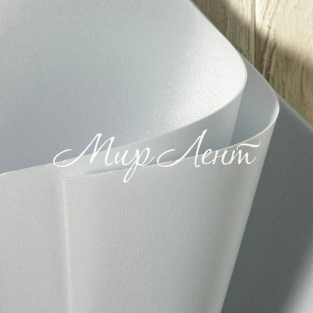 Фоамиран флористичнский с перламутром (J00417), 58х58 см, голубой, упаковка 5 шт. 