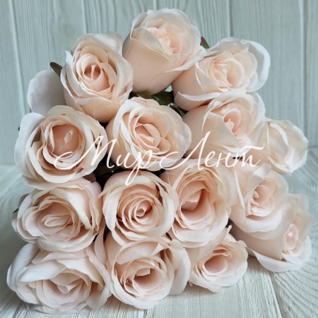 Букет троянд (С30480), 40 см, світло-рожевий, шт.