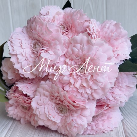 Букет диантусов (С30474), 42 см, белый, шт.