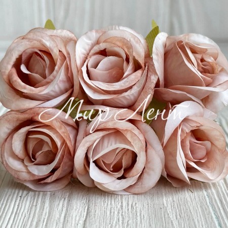 Азалия, 3,5 см, ванильно-пудровая, упаковка 48 шт.