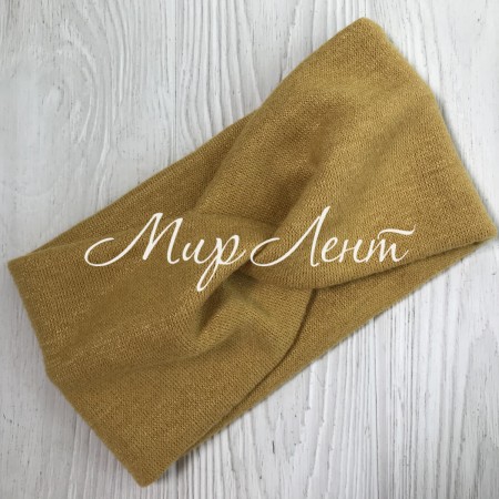 Повязка ангора, 10,5 см, горчичный, шт.