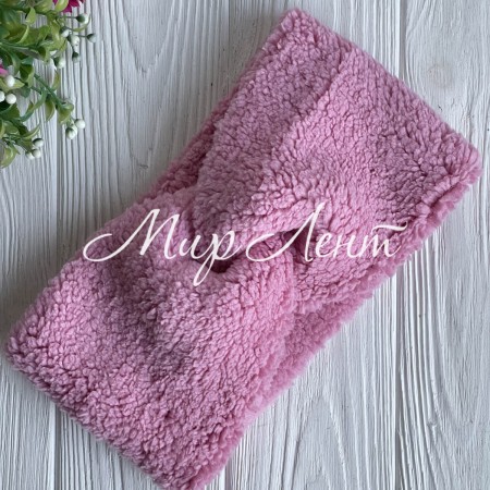 Повязка баранчик, 12х23 см, рожевий, шт.