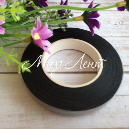 Тейп-лента, 12 мм, черная, рулон 27,5 м