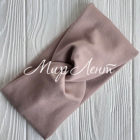 Повязка трикотаж пума, 11х21 см, кофейная, шт.