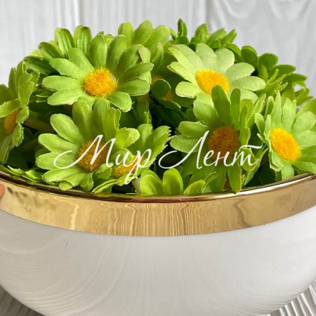 Бутон ромашки, 4 см, салатовый, упаковка 200 шт.