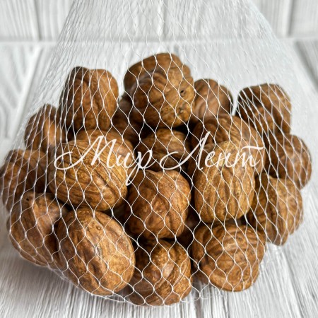 Горіх маленький, 3,1х2,4 см, темно-коричневий, упаковка 30 шт.