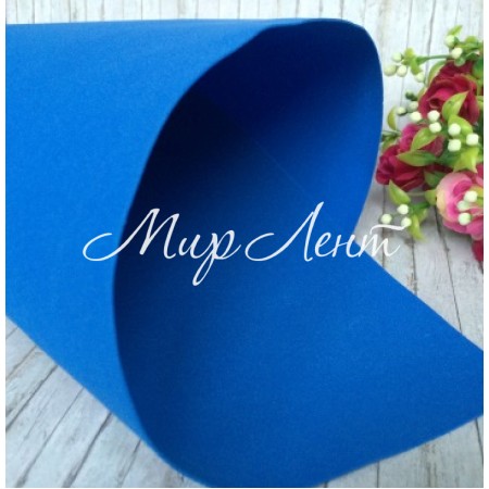 Фоамиран, 1 мм, темно-синий, 50 х 50 см, упаковка 10 шт.