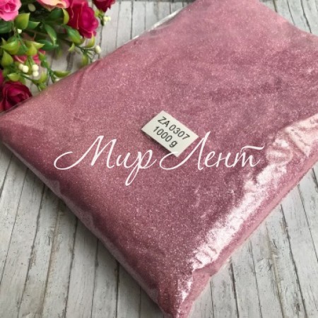 Присипка глиттер, рожевий, упаковка 1 кг