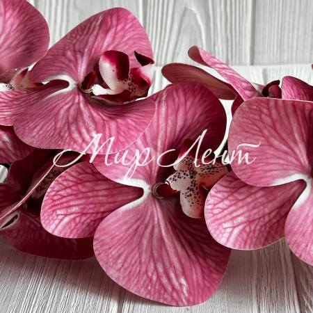 Ветка орхидеи, 110 см, розово-пудровая, шт.