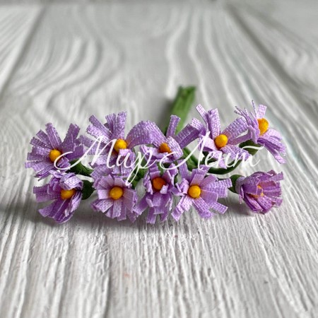 Ромашка маленькая, 1 см, светло-розовая, упаковка 120 шт.