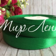 Атлас 1,2 см, зеленый, рулон 33 м