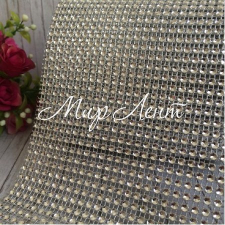 Шина, 11,5 см, серебро, катушка 9 м