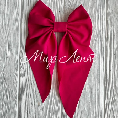 Бант платок софт маленький, 13х22 см, малиновый, шт.