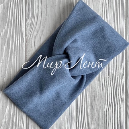 Повязка трикотаж пума, 11х21 см, джинс меланж, шт.