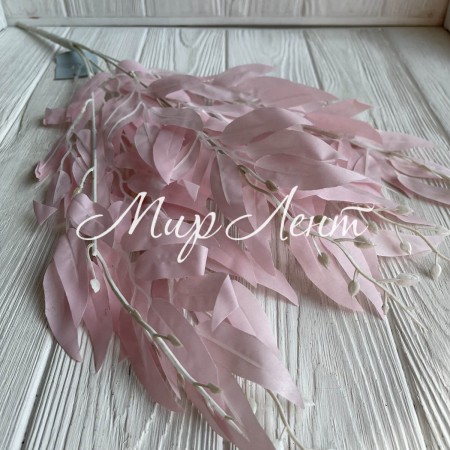 Ветка рускуса декоративная, 58 см, розовая, шт.