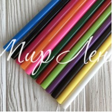 Термоклей 7 мм, цветной микс, 25 см, упаковка 12 шт.