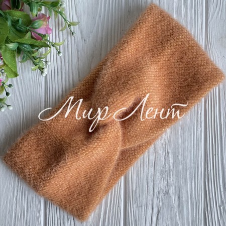 Повязка пушистик, 11х23 см, оранжевый, шт.