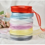 Органза з атласным кантом 2,5 см