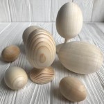 Деревянная яйца (заготовки)