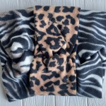 Повязка флисовая с узором