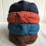 Обруч чалма замшевый