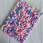 Помпоны бархатные 1,5 см (500 шт.)