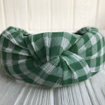 Обруч чалма шотландка