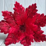 Пуансеттия бархатная С30266