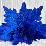 Пуансеттия бархатная С30263