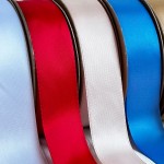 Атлас двусторонний 2,5 см (премиум)