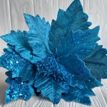 Пуансеттия бархатная С30259