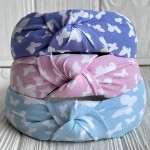 Обруч чалма с бабочками