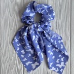 Резинка Твилли жатка с бабочками