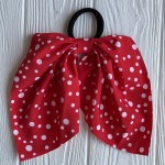 Резинка Твилли с перемычкой в крупный горох