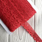 Кружево вязаное Санта