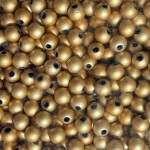 Бусина гальваника (матовая)