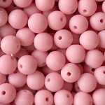 Бусина матовая зефирка 10 мм