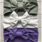 Повязка широкая с бантом