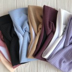 Повязка трикотаж рубчик широкий (флис)