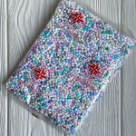 Бисер матовый (6/0)