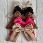 Бант гофра перламутр