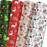 Подарочная новогодняя бумага