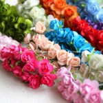 Бумажные розочки