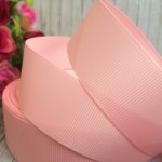 Репсовая лента однотонная