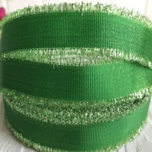 Репс бахрома, 2,5 см, зеленый, рулон 23 м