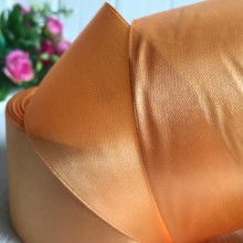 Атлас 5 см, яркое золото, рулон 33 м, УПАКОВКА 4 рулона