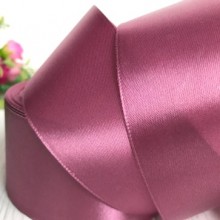 Атлас 5 см, баклажановый, рулон 33 м, УПАКОВКА 4 рулона