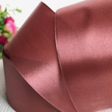 Атлас 5 см, коньячний, рулон 33 м